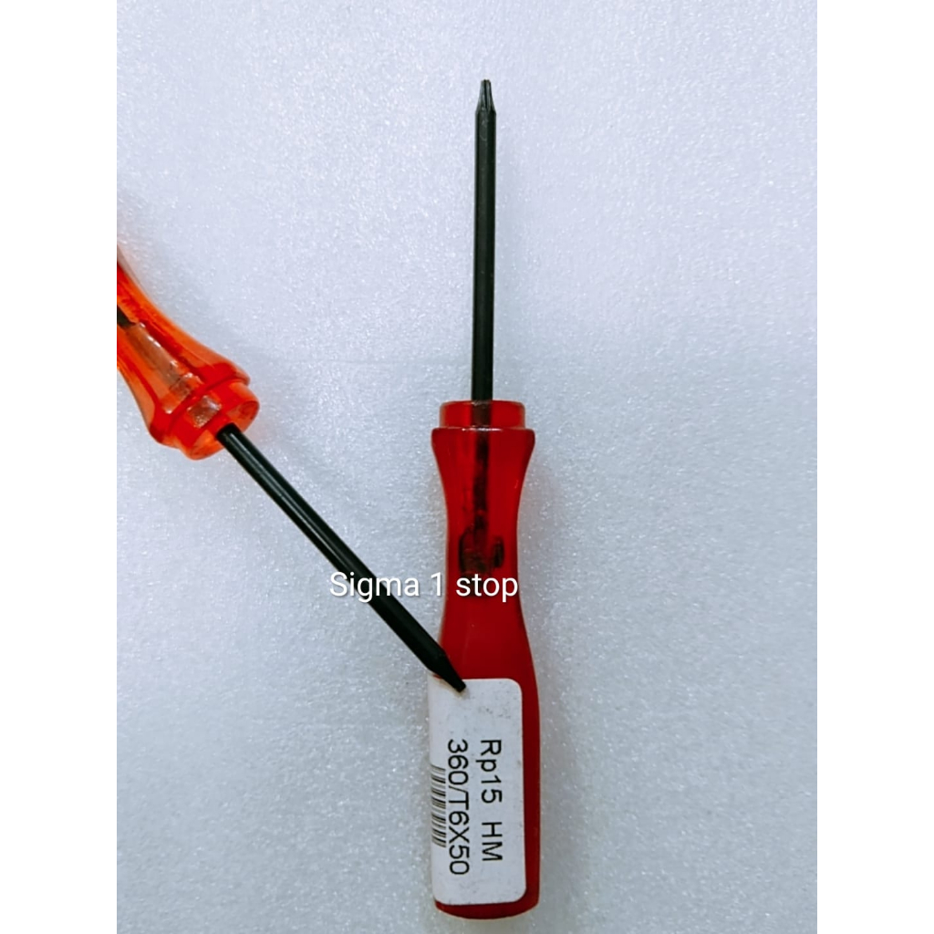 TOOLS OBENG HeiMa 360 T6x50  ALAT SERVICE  OBENG SATUAN  MATA OBENG