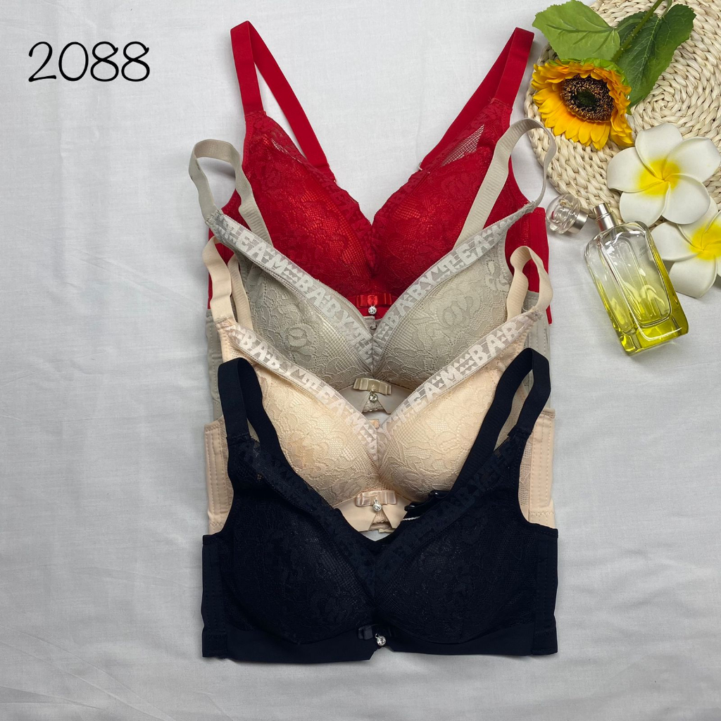 BRA / BH WANITA 2088 ADA KAWAT BUSA TEBAL SIZE 34-40