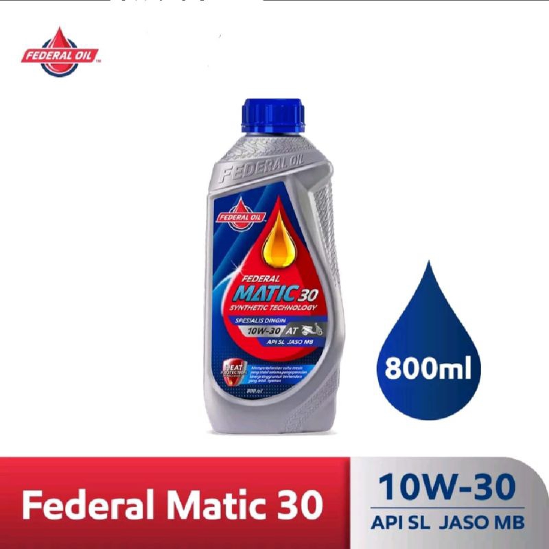 Oli Motor Federal Matic 30 Spesialis Dingin