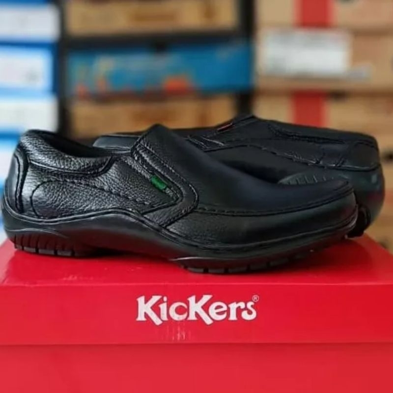 Sepatu kulit pria sepatu pantofel sepatu kasual