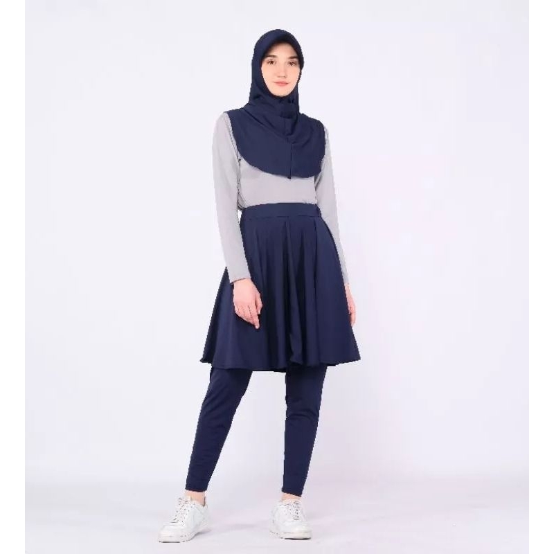 Legging Rok Olahraga Wanita Skirt//Leging Sport Halal//legging Jogging Renang Sepeda Lari Zumba Senam Aerobik