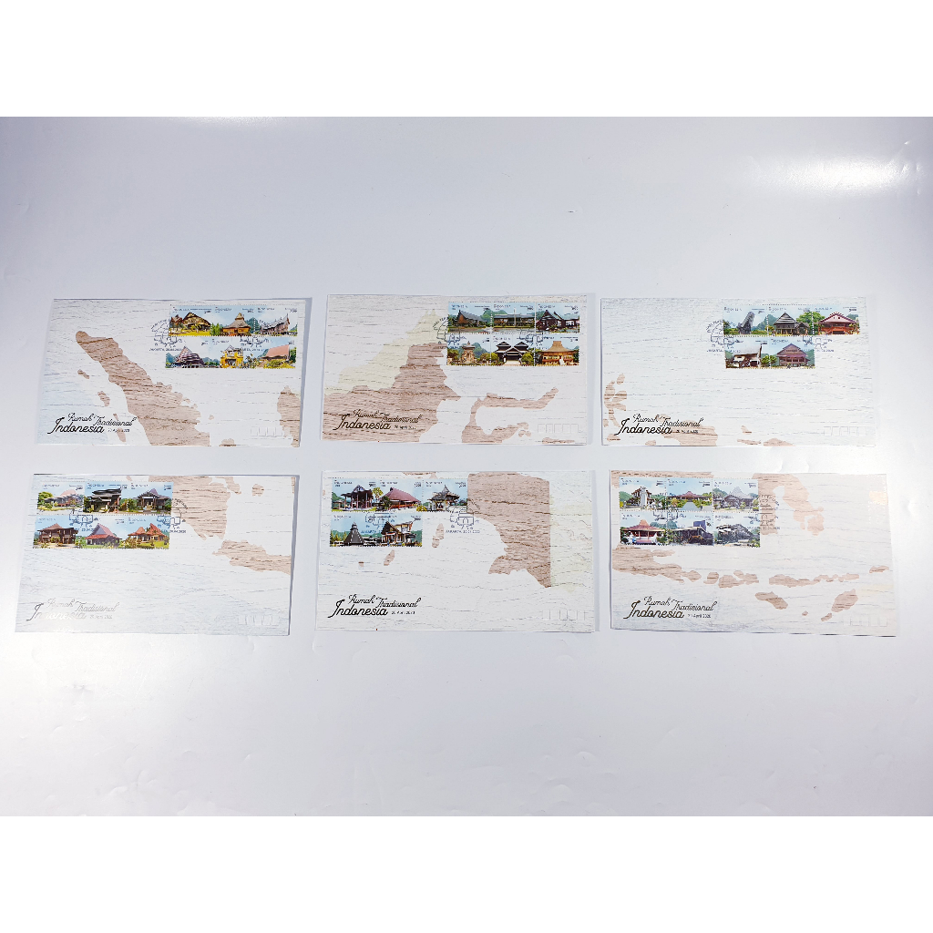 

Perangko SHP Rumah Tradisional Indonesia Set 2020