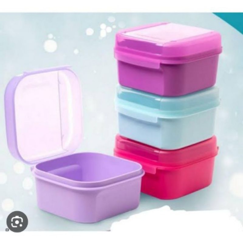 Tupperware 1pcs kotak makan, wadah lauk, kotak serbaguna