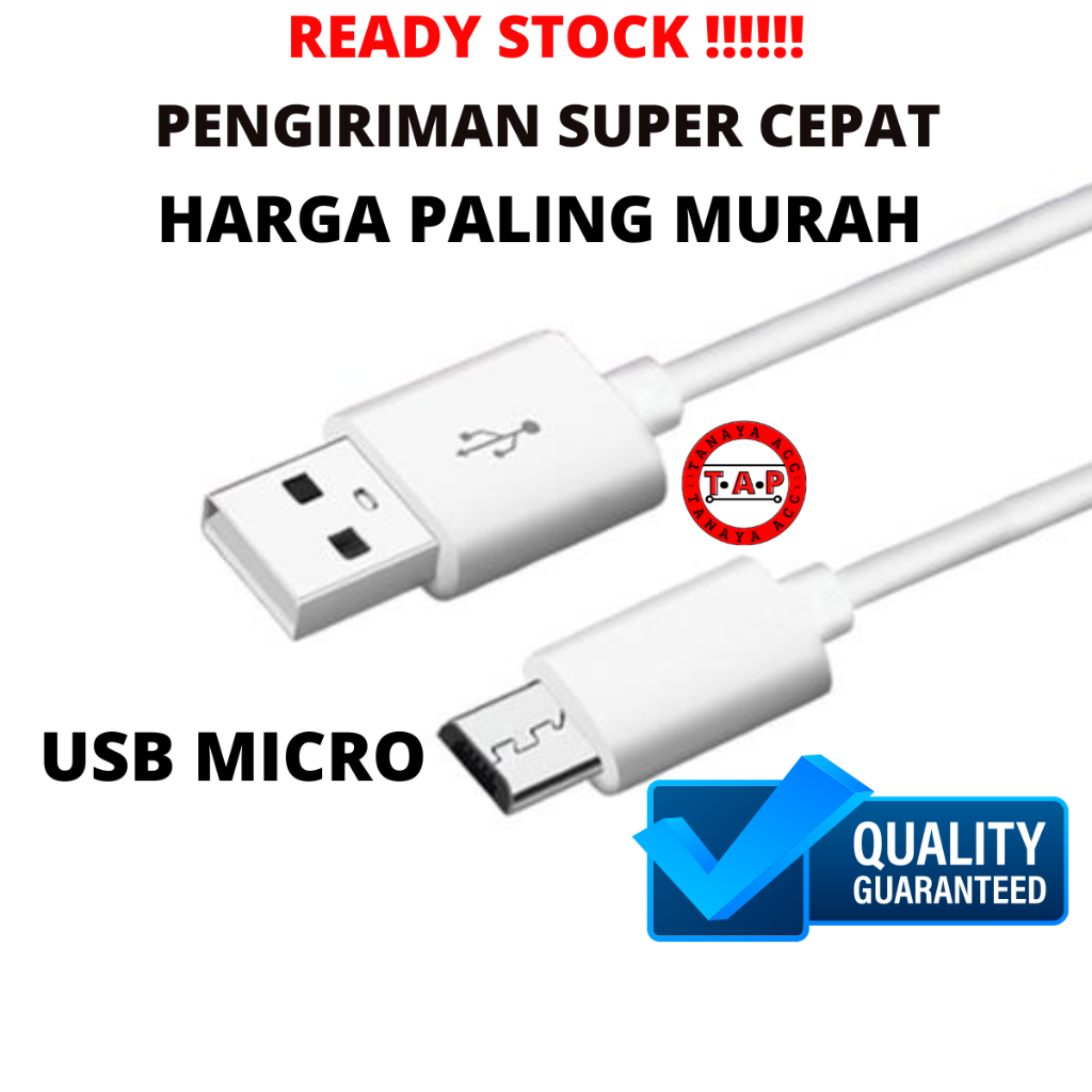 Kabel Data Micro USB Kabel Charger Micro Murah TANAYAACC