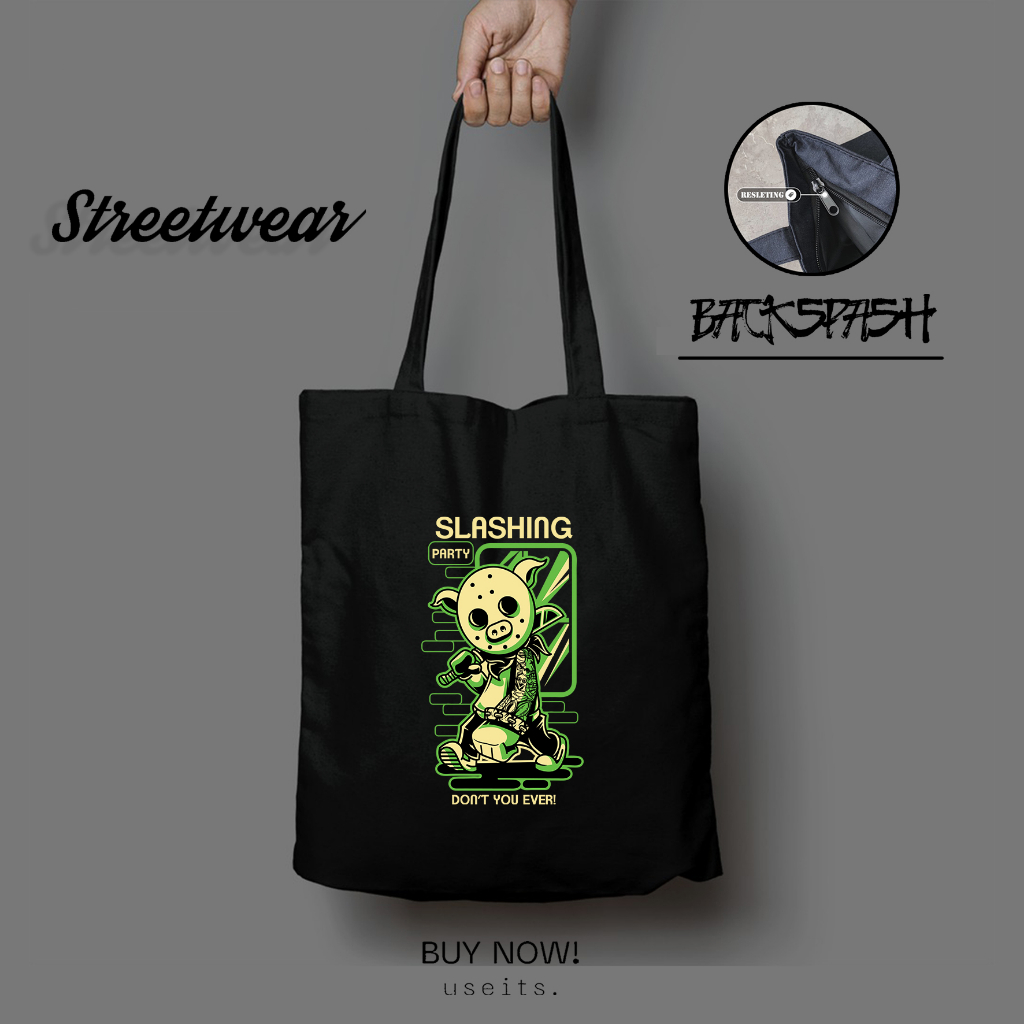 Tas Totebag Streetwear Custom Pria Wanita - STREETWEAR (12)