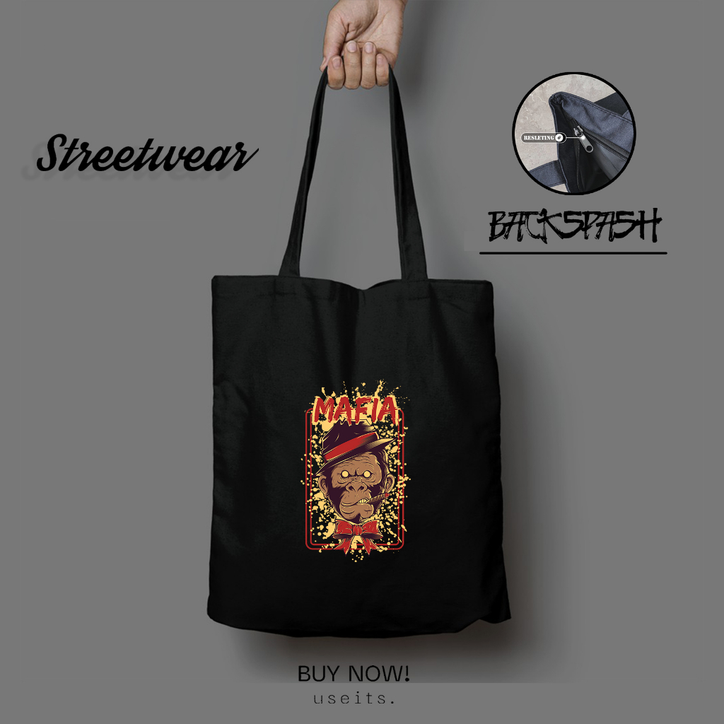 Tas Totebag Streetwear Custom Pria Wanita - STREETWEAR (16)