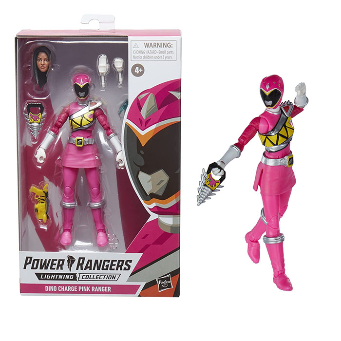 Power Rangers Lightning Collection Dino Charge Pink Ranger Figure