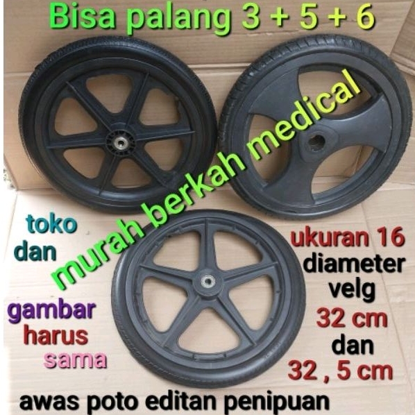 Ban mati 16 kursi roda produk terbaru harga termurah