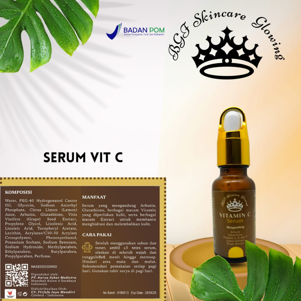 [Bisa COD] Serum Wajah GLowing Beauty GLow Farma ORI