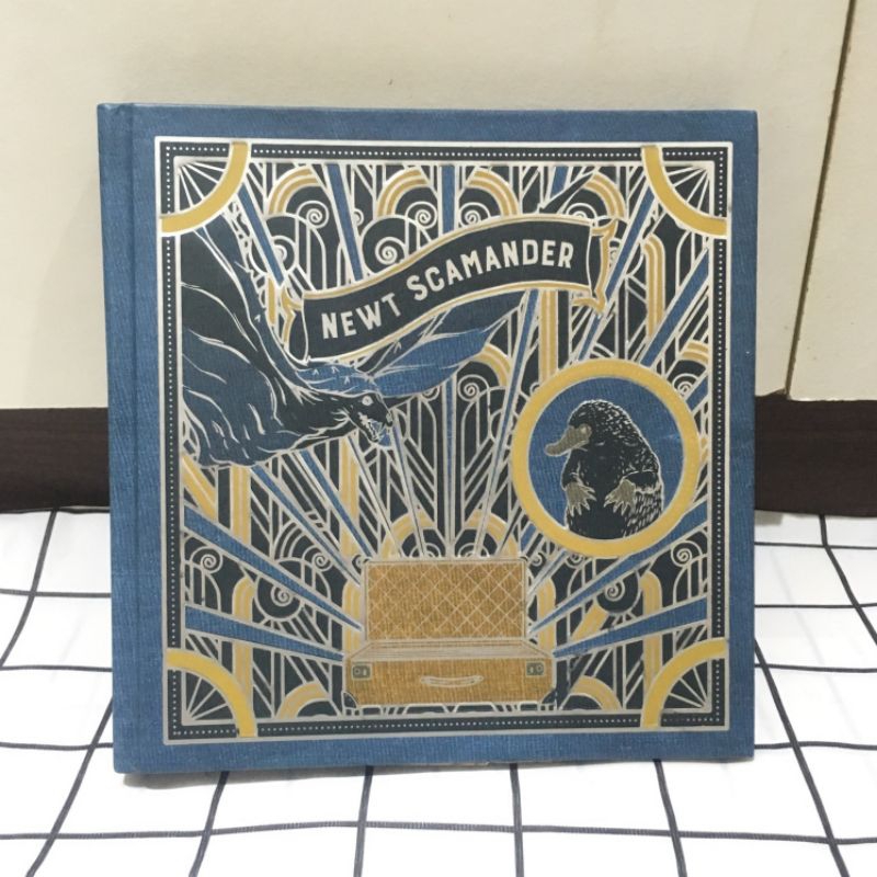 preloved fantastic beast newt scamander a movie scrapbook