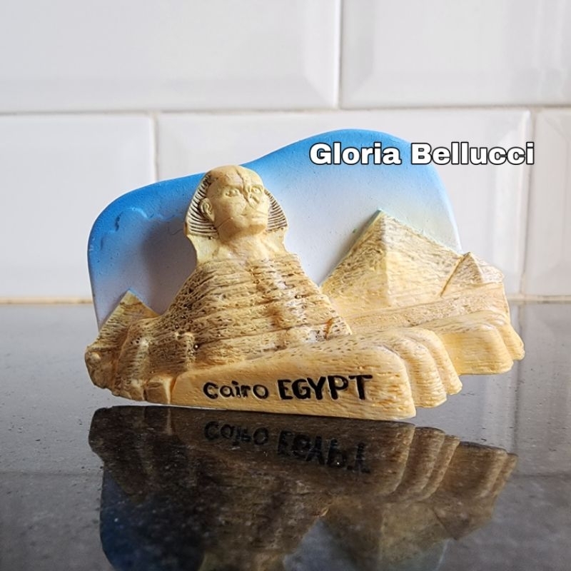 SOUVENIR EGYPT OLEH OLEH MAGNET KULKAS NEGARA CAIRO PIRAMIDA CLEOPATRA MESIR
