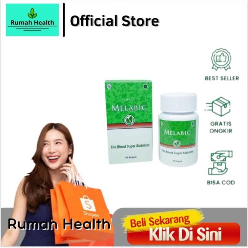 

Melabic Original Obat Diabetes Militus Turunkan Gula Darah Herbal Bpom