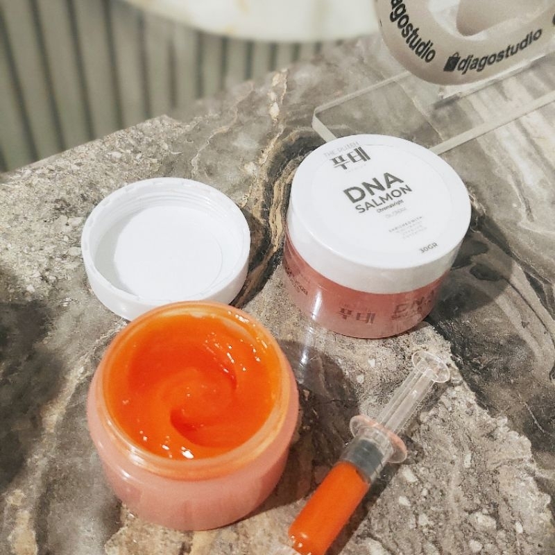 🇰🇷THE PUTEH PREMIUM CHROMABRIGHT SALMON DNA OIL CREAM BPOM