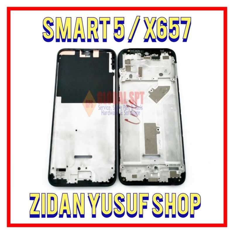 FRAME BAZAL BEZZEL TULANG TATAKAN LCD INFINIX SMART 5 / X657 ORIGINAL