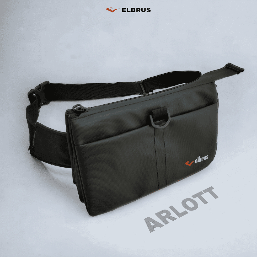 Tas Selempang Waistbag Pria Shoulder Bag Crossbody Arlott Elbrus