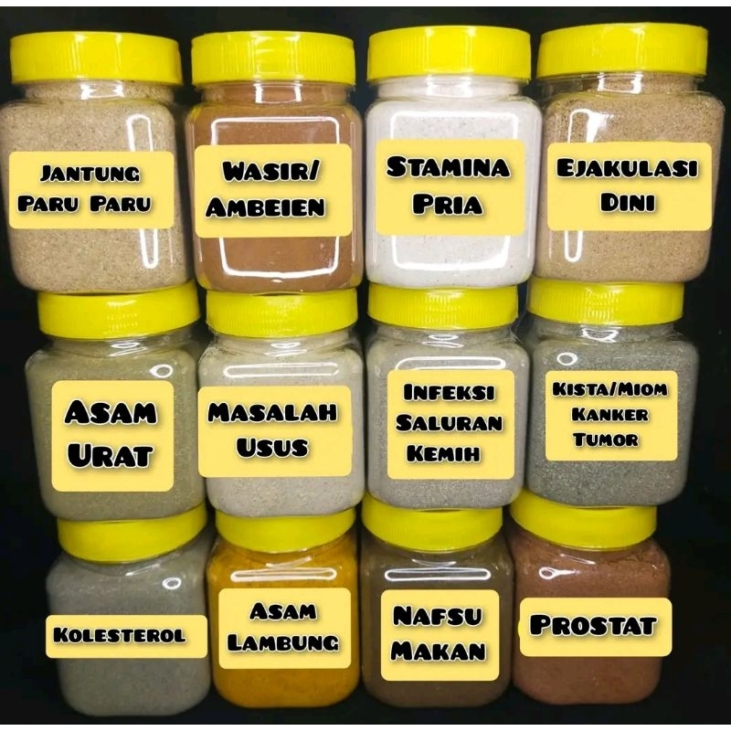 

Racikan bubuk rempah-rempah #jamu siap seduh /herbal