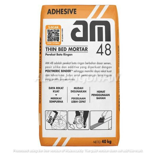 SEMEN PEREKAT BATA RINGAN AM 48 kemasan 40 kg