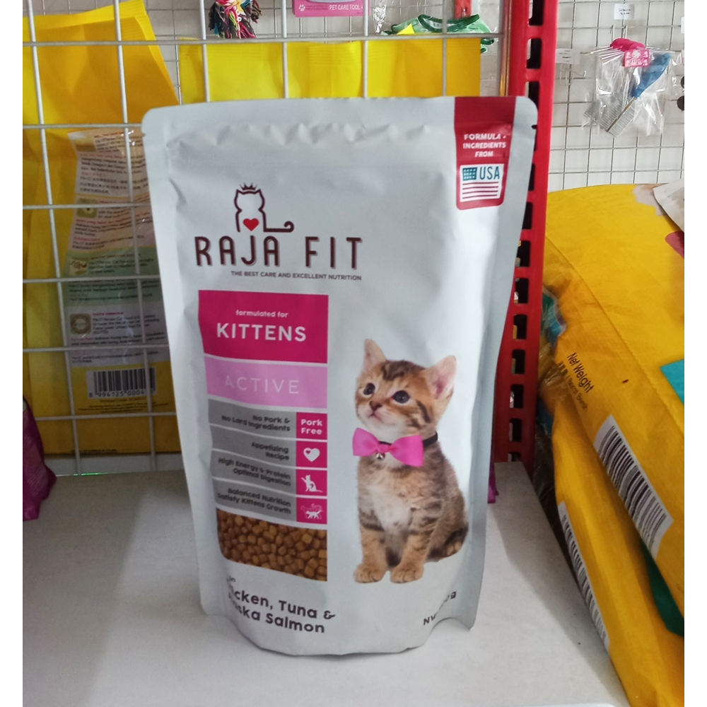 MAKANAN KUCING RAJA FIT KITTEN RAJAFIT 500 GRAM CAT FOOD