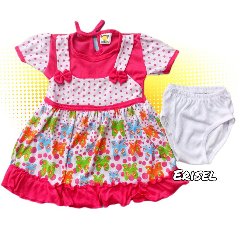 Dress Bayi Perempuan 2-36 Bulan