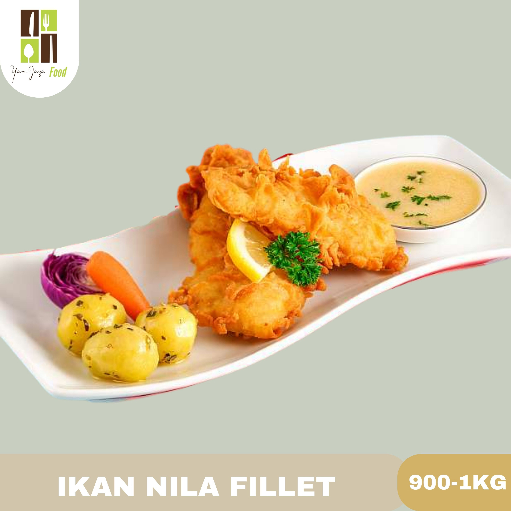 Ikan Nila Fillet / Ikan Tilapia / Sudah Bersih Tanpa Kulit 900-1kg