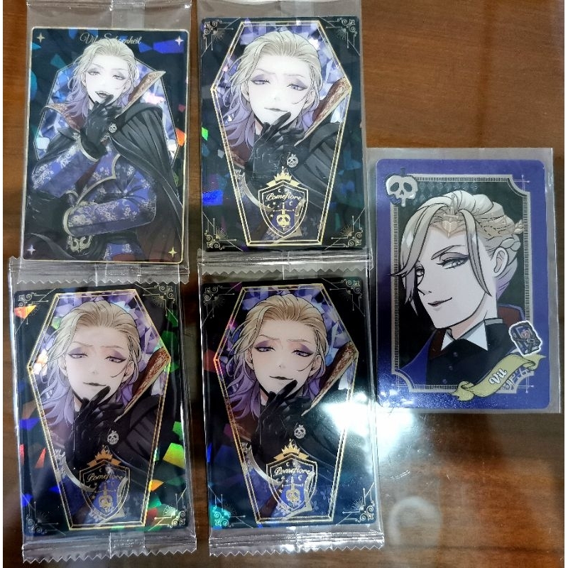 Disney Twisted Wonderland Halloween Card Vil