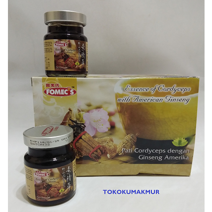 Pati Cordyceps dengan Ginseng Amerika Kesehatan Ginjal & Paru