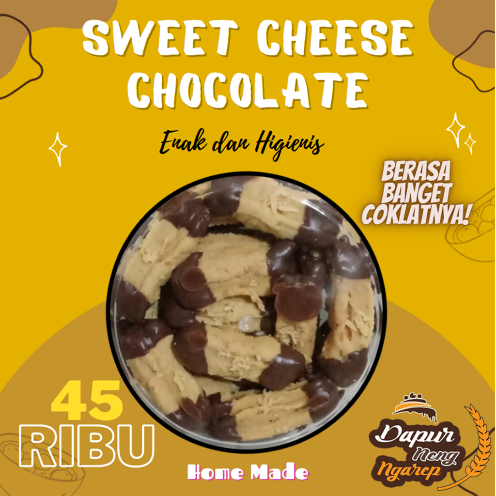 

Sweet Cheese Chocolate+Kue keju Coklat Manis+Kue kering+kue Lebaran