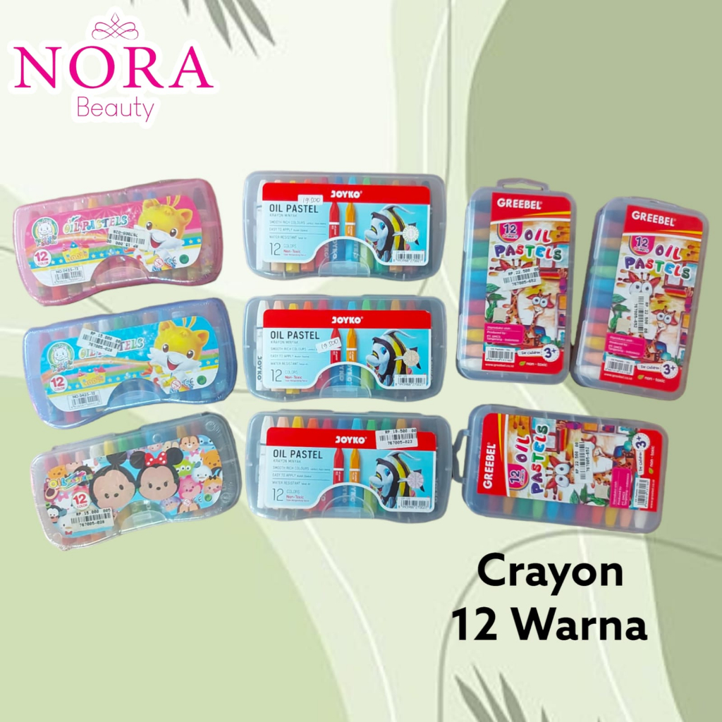 

BACK TO SCHOOL - Crayon 12 Warna Krayon Warna Non Toxic //murah