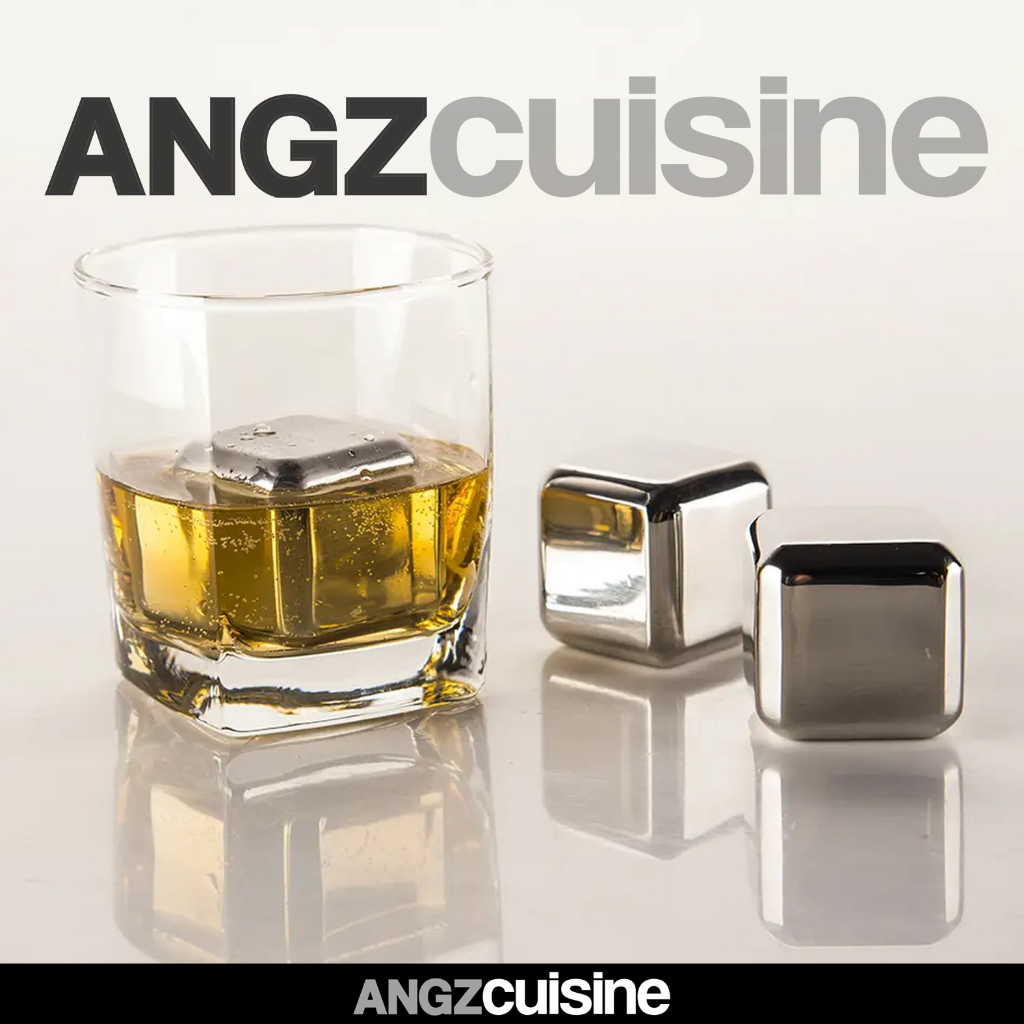 

Es Batu Reusable Ice Cube Pendingin Anti Cair Stainless Steel 2 pcs BDG