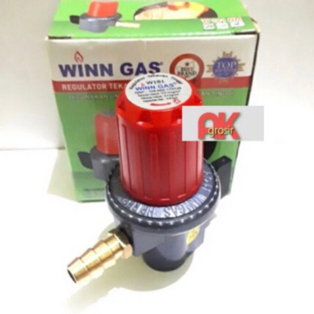 WINN GAS Regulator Tekanan Tinggi non Meter Kompor semawar mawar joss