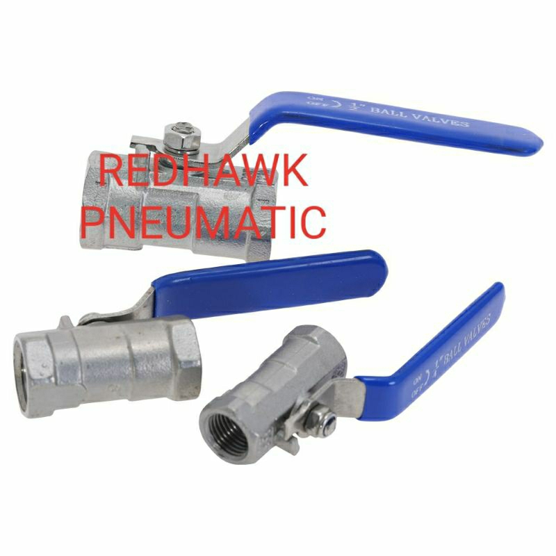 BALL VALVE 2" INCH INCH STAINLESS STEEL 316 1PC / BALL VALVE 2" INCH