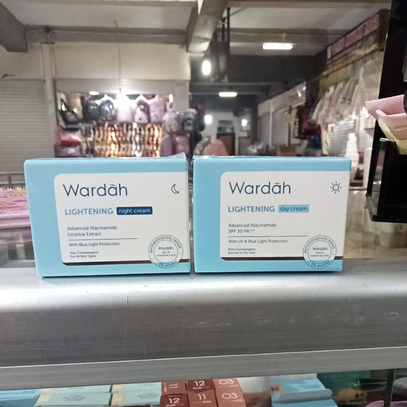 Wardah Lightening Cream 30gr Cream Wardah Siang malam