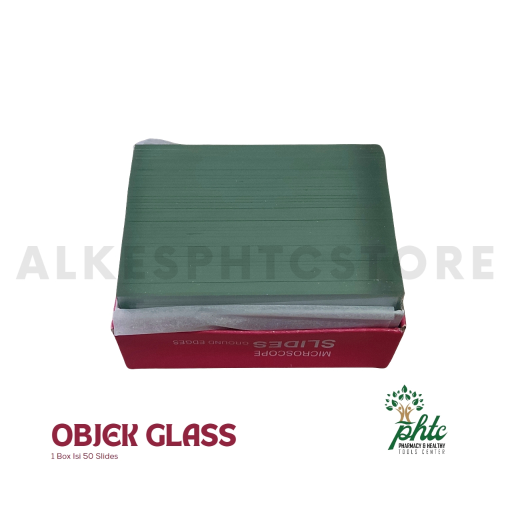 Objek Glass l Microscope Slide Isi 72pcs / Object Glass 72 Slides