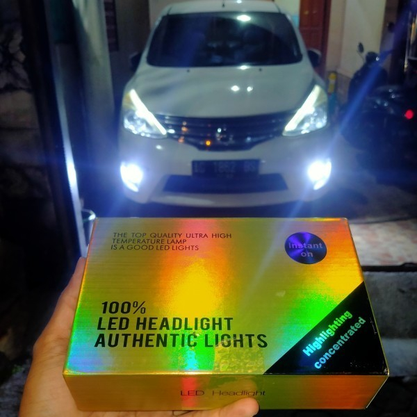 Lampu Foglamp Headlamp LED H11 H16 H8 2 Warna Putih Kuning