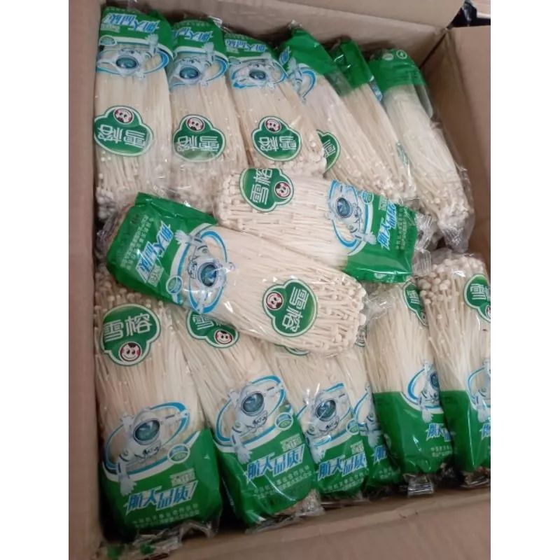 jamur enoki Fresh 100gr