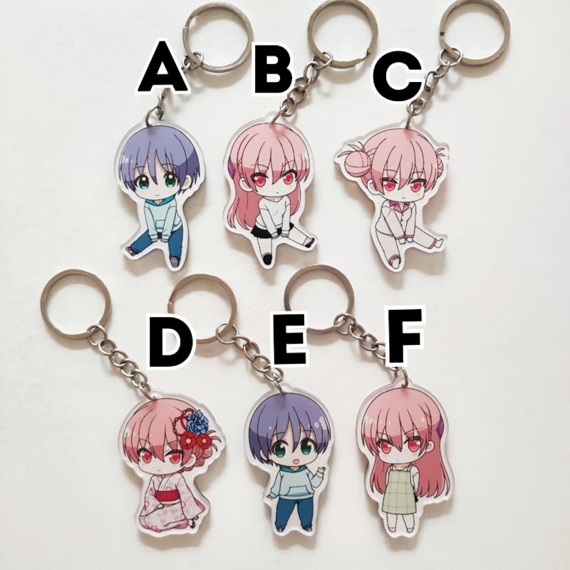 Keychain Anime Tonikaku Kawaii 1 Tonikawa Yuzaki Nasa Tsukasa Gantungan Kunci Akrilik Ganci Merchand