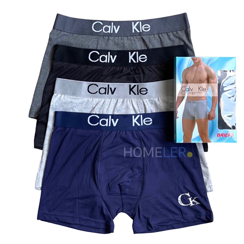 Boxer Men's Briefs (1 Box Isi 3 Pcs) / Celana Dalam Pria Boxer Dewasa / Sempak Pria