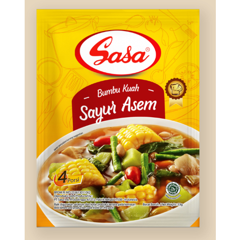 SASA  SAYUR ASEM  33gr   BUMBU MASAK INSTAN