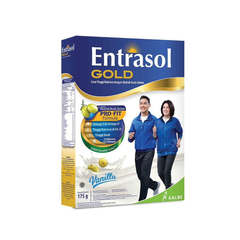 

ENTRASOL GOLD RASA VANILLA SUSU TINGGI KALSIUM DENGAN EXTRAX BUAH ZAITUN PER BOX ISI 175 GRAM