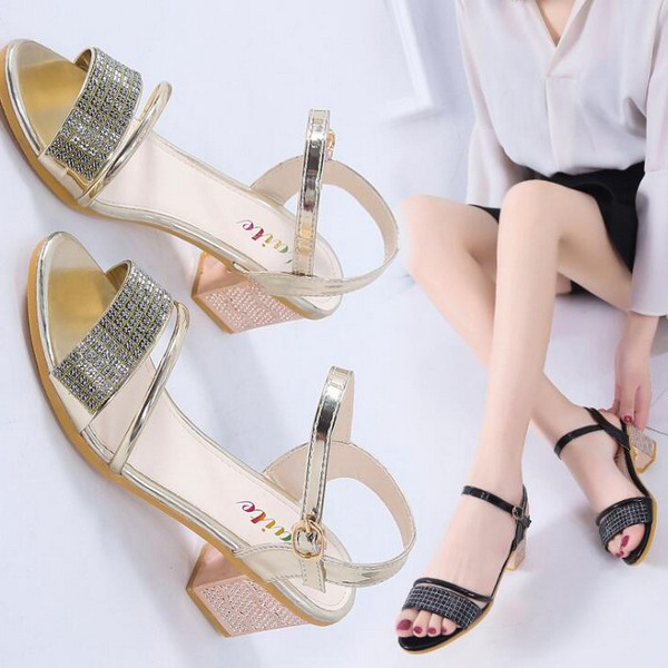 2502 SEPATU WANITA IMPORT SEPATU HEELS [1KG 2PC] PERFECT CORNER