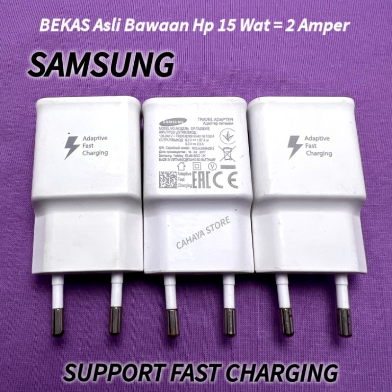 Adaptor Charger Smsung Original Copotan Hp Bekas Tab S5e Tab S62019 Tab S7 A5 2016 A7 2016 S6 Flat S