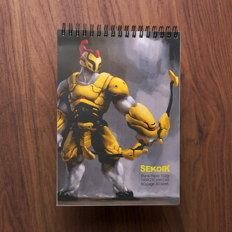 

SEKOIK BUKU GAMBAR JILID SPIRAL Sketchbook A5 160gsm 30 sheet 60 page