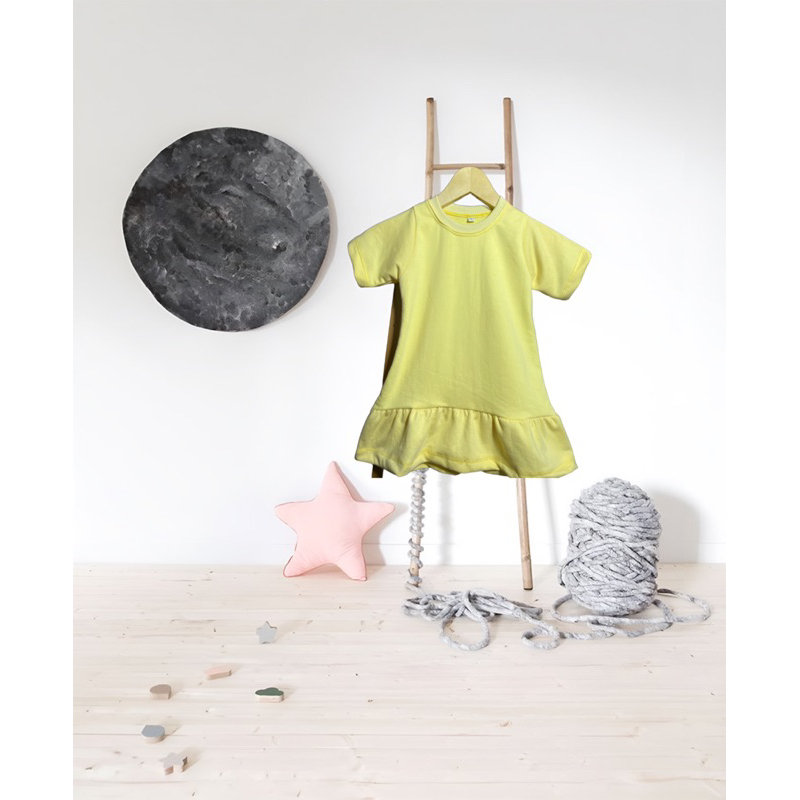 Baju anak perempuan POLOS dress anak perempuan basic