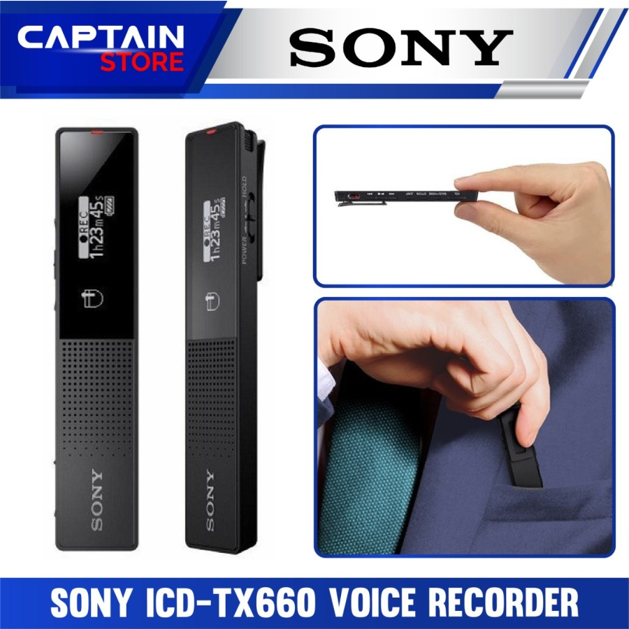 Sony ICD-TX660 Voice Recorder Sony TX 660