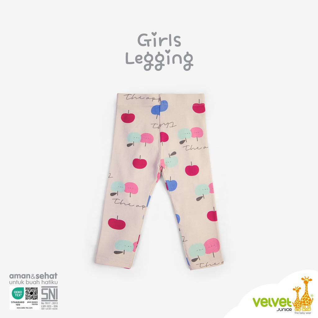 Legging Bayi Anak 3-36 Bulan Polos Motif Velvet