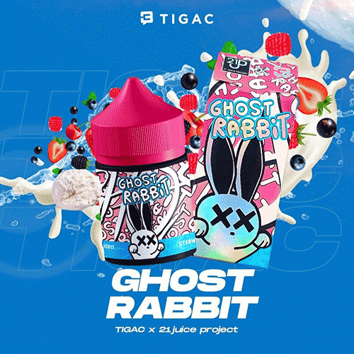 GHOST RABBIT 60ML BERRY YOGHURT SUNDAE