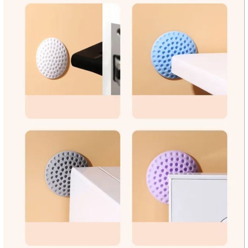 silicone crush pad pengaman benturan pintu bantalan ganjaran door stopper