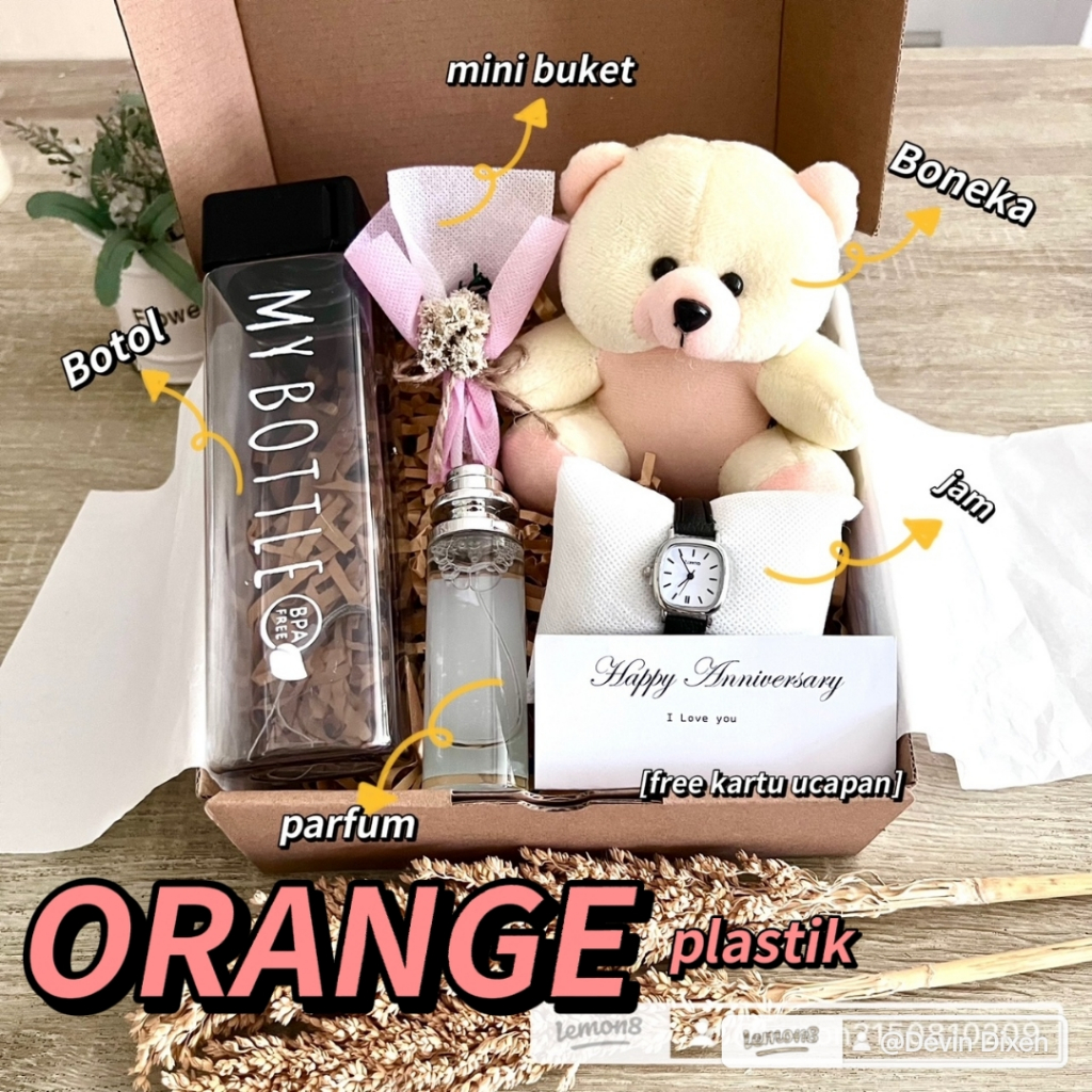 [BEST SELLER] GIFT HADIAH HAMPERS KADO WANITA PEREMPUAN CEWEK CEWE BOTOL BIRTHDAY GRADUATION WEDDING ULANG TAHUN WISUDA PERNIKAHAN