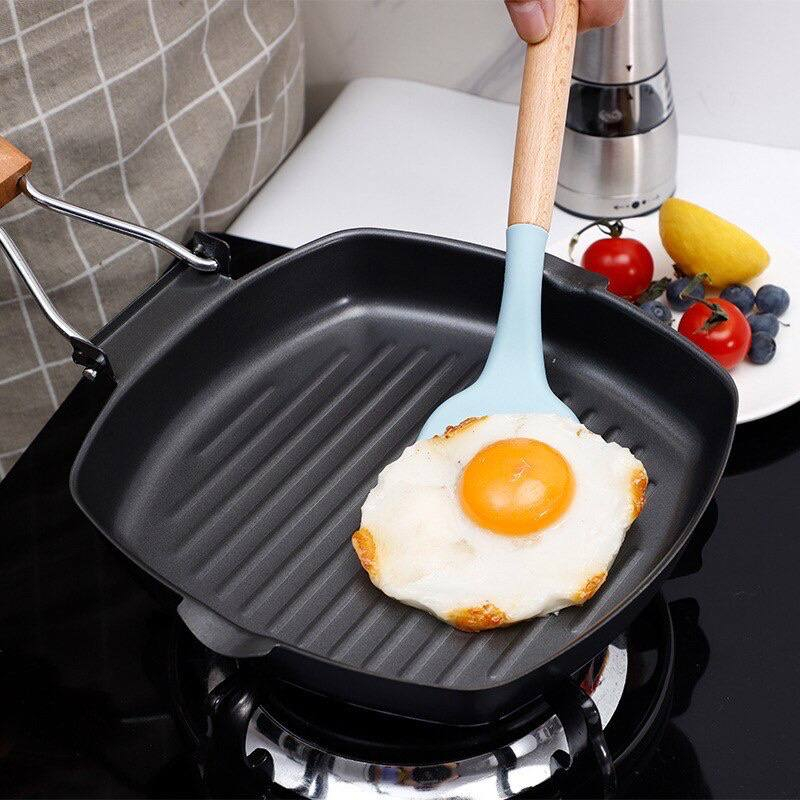 Alat Panggang Lipat Anti Lengket / Grill Pan Lipat Anti lengket / Square Grill Pan