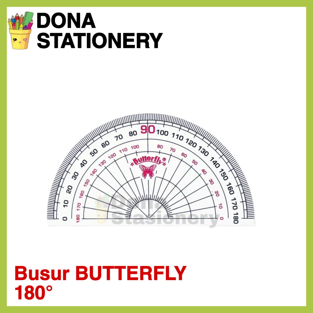 

Penggaris Busur Butterfly